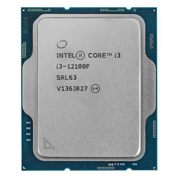 100 - Processador Intel Core i3 12100F 3.3GHz (4.3GHz Turbo), 12ª Geração, 4-Cores 8-Threads, LGA 1700, Com Cooler - Imagem 3