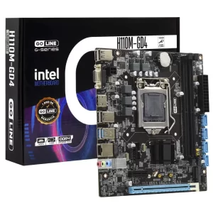 012 - Placa Mãe GoLine GL-H110M-GD4 Socket LGA 1151 - VGA - DDR4