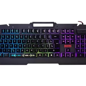 540-TECLADO GAMER SHURIKEN SEMI MECANICO USB KM-J9 K-MEX