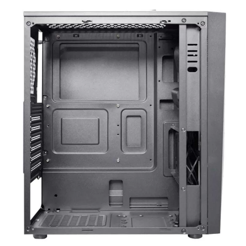 058 - GABINETE GAMING KRATOS II PRETO LED RGB CG-45TP K-MEX - Imagem 2