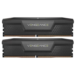 119 - Memória RAM Corsair Vengeance DDR5 64GB (2x32GB) 5200MHz - Preto (CMK64GX5M2B5200C40)