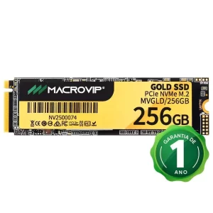 094 - SSD Macrovip M.2 256GB Gold NVMe - MVGLD256GB