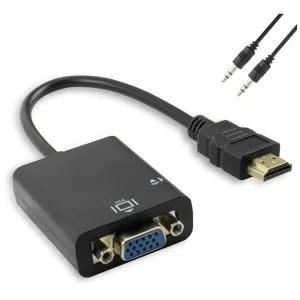 142-Cabo Adaptador Conversor Hdmi Para Vga Hdmi2vga Pc Notebook