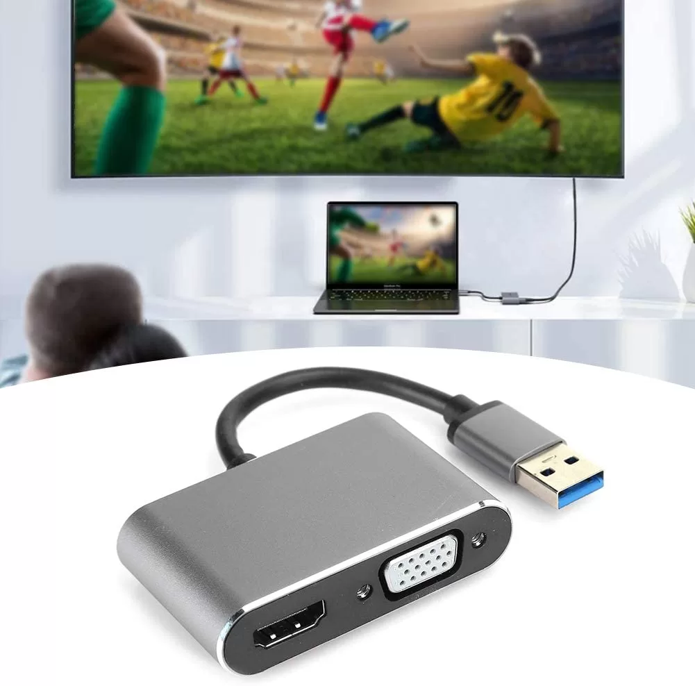 165 - Conversor USB 3.0 para HDMI/VGA - Imagem 5