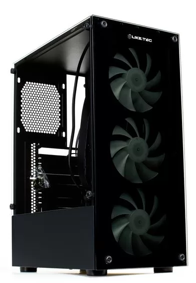 318 - GABINETE GAMER MATRIX PRETO RGB 2035 LIKETEC - Imagem 3