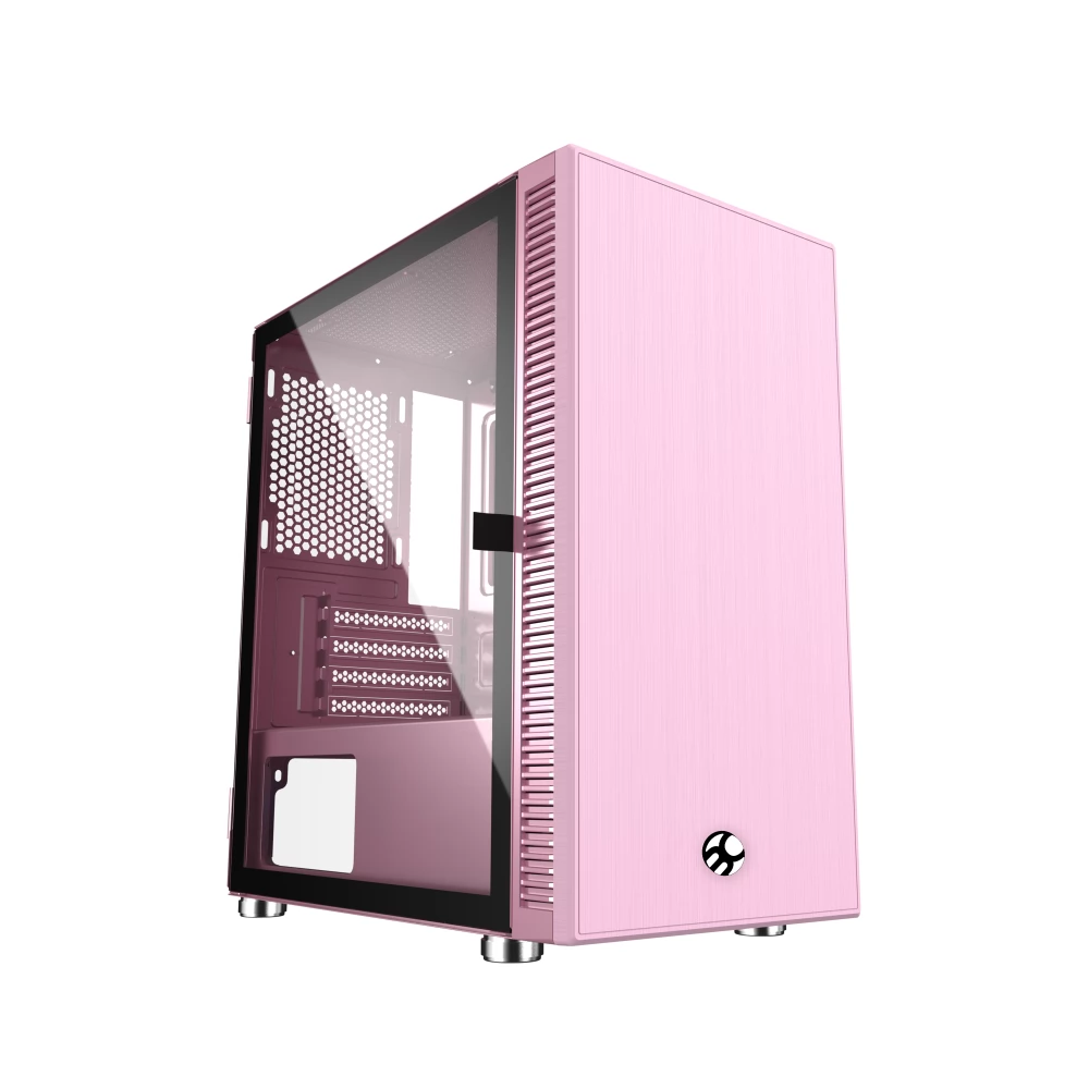 372 - Gabinete ATX Gamer BG-048PK Rosa Skygate Bluecase