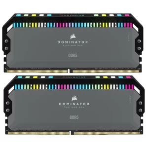 461 - Memória RAM Corsair Dominator Platinum DDR5 (2x32GB) 5600Hz RGB - CMT64GX5M2B5600Z40K