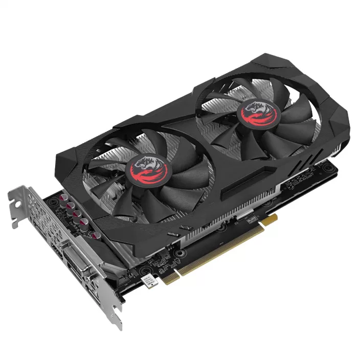 421 - Placa de Video RX 580 8GB GDDR5 256 BITS 2048SP DUAL-FAN GRAFFITI SERIES PVRX5808GBDF - Imagem 4