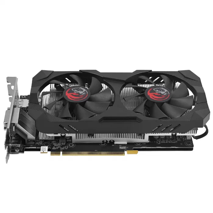 421 - Placa de Video RX 580 8GB GDDR5 256 BITS 2048SP DUAL-FAN GRAFFITI SERIES PVRX5808GBDF - Imagem 5