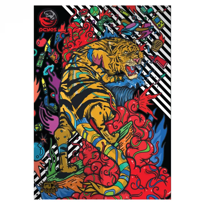 421 - Placa de Video RX 580 8GB GDDR5 256 BITS 2048SP DUAL-FAN GRAFFITI SERIES PVRX5808GBDF - Imagem 7