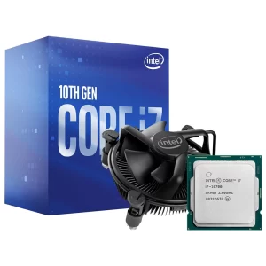 449- PROCESSADOR INTEL CORE I7-10700, 8-CORE, 16-THREADS, 2.9GHZ (4.8GHZ TURBO), CACHE 16MB, LGA1200, BX8070110700