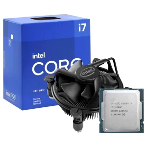 450 - PROCESSADOR INTEL CORE I7-11700F, 8-CORE, 16-THREADS, 2.5GHZ (4.9GHZ TURBO), CACHE 16MB, LGA1200, BX8070811700F