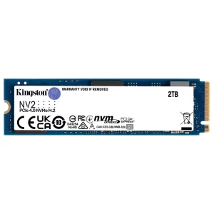 471 - SSD Kingston NV2, 2TB, M.2 2280 NVMe 4.0, Leitura 3500MBs e Gravação 2800MBs, SNV2S/2000G