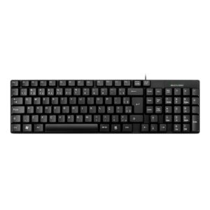 503-Teclado padrao USB ABNT2, Preto