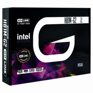 011 - Placa Mãe GoLine GL-H81M-G Socket LGA 1150 - VGA - DDR3