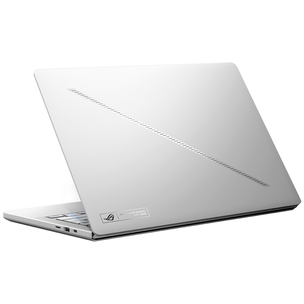 670 - Notebook Gamer - ROG Zephyrus - AMD Ryzen - AI 9 HX 370 - Tela OLED WQXGA+ 14.0" - 32GB de RAM - 2TB SSD - Windows 11 Pro - GeForce RTX5080 8GB - Platinum Branco - Imagem 2