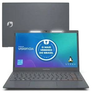 674 - NOTEBOOK POSITIVO VISION C14  - 4GB - SSD128GB -TELA 14POL